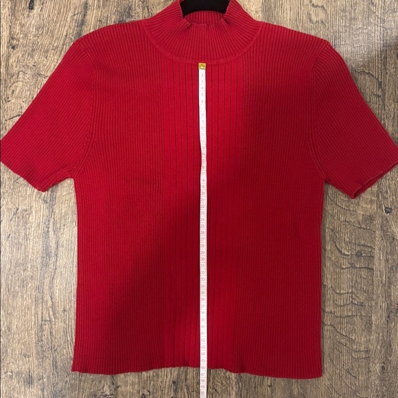 The Bay La Bae Vibrant Red Knit Top - Picture 4 of 9